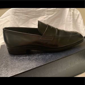 Prada black dress shoes